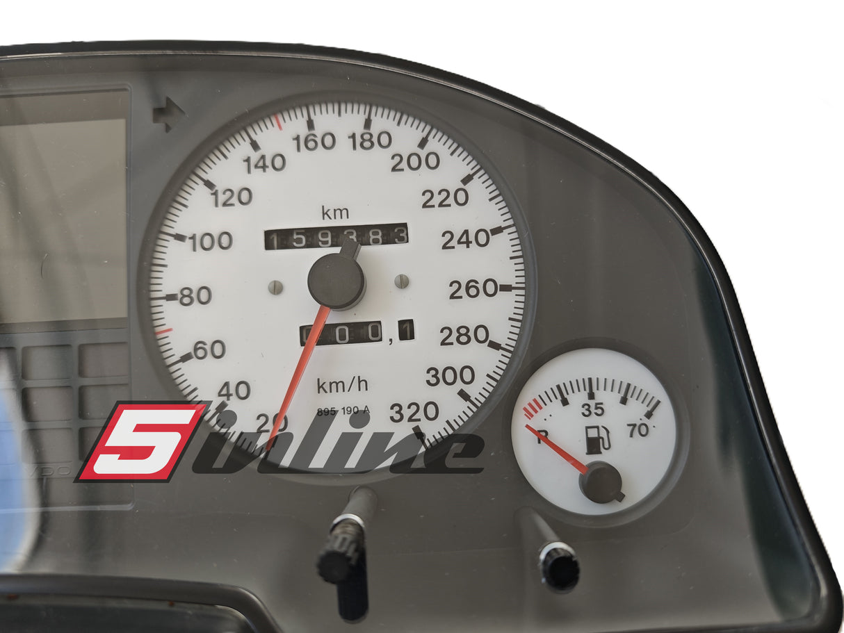 Speedometer discs Audi RS2 / S2 / S4 / S6 / 200 20V 300/320Km/h 8000-9500Rpm 5inline Motorsport