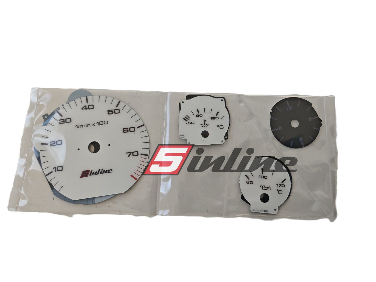 Speedometer discs Audi RS2 / S2 / S4 / S6 / 200 20V 300/320Km/h 8000-9500Rpm 5inline Motorsport