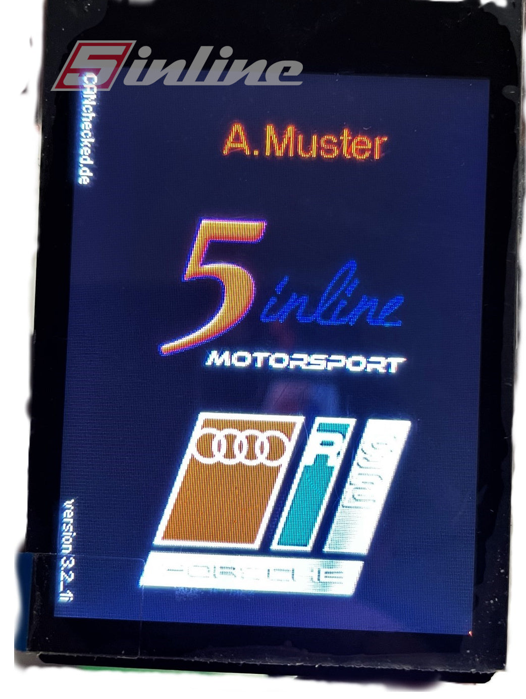 CAN checked display conversion for Audi 100 S4
