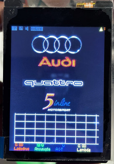 CAN-Checked-Display Umbau für Audi 200 20V Turbo