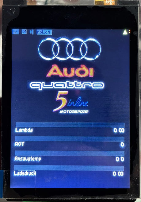 CAN-Checked-Display Umbau für Audi 200 20V Turbo