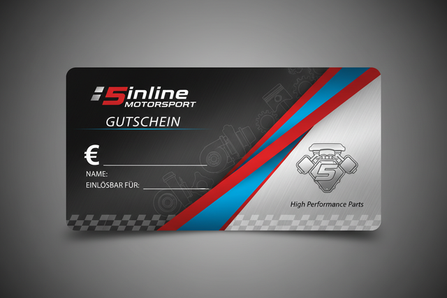 Gutschein 5inline Motorsport
