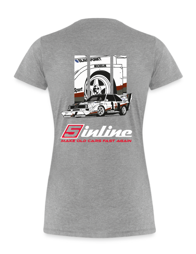 WOMEN'S WEAR T-Shirt 5inline Motorsport "MAKE OLD CARS FAST AGAIN"